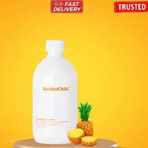 SpoiledChild Collagen Peptides + Vitamin C + Hyaluronic Acid Liquid Collagen Pineapple Flavor 400ml 13.5 FL oz