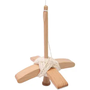 Turkish Spindle Detachable Drop Spindle Weaving Spinning Wheels for Beginners Advanced Hand Spinning Spinner Gifts