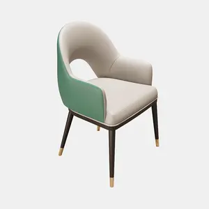 20 pcs.Restaurant Furniture Set Dining Table Chairs Negotiation Chairs Leisure for Coffee Shop Commercial Hotel Dining Chairs For Restaurant Coffee Shop YJCM034