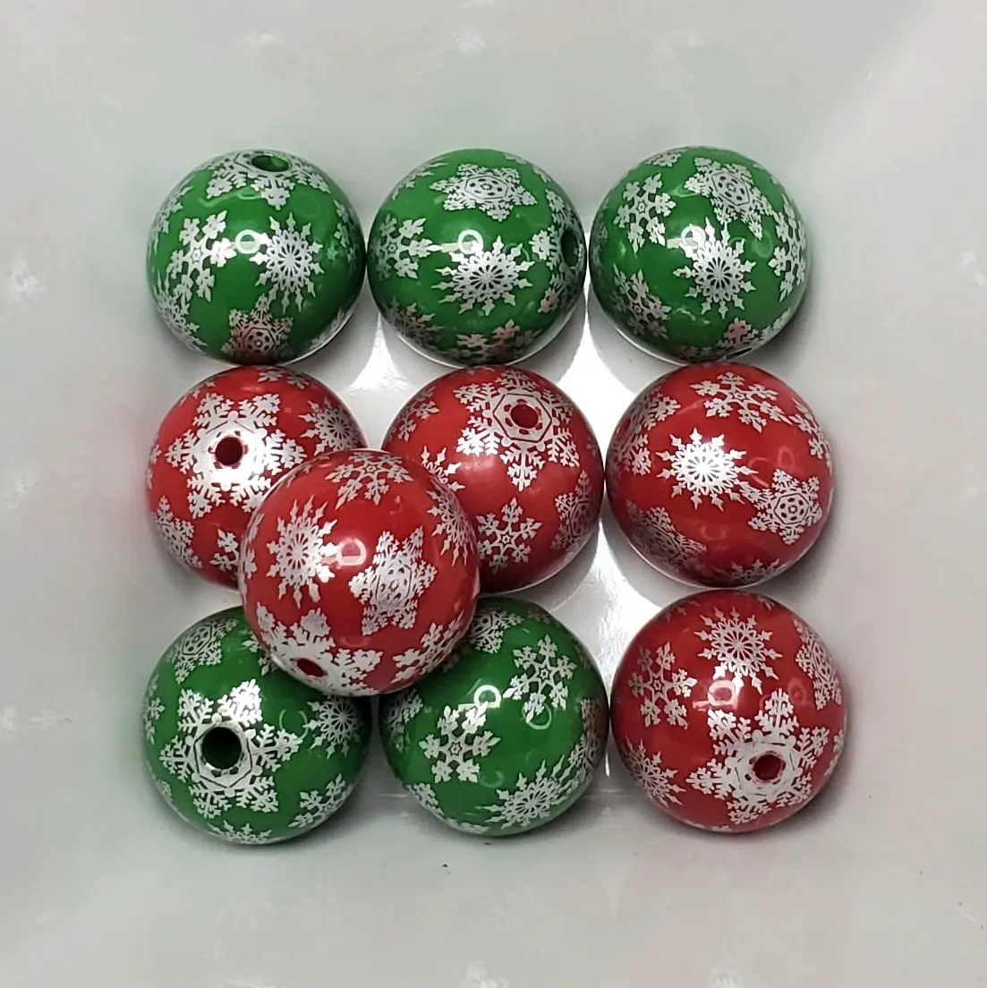 Christmas Bead Assortment for DIY