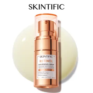 SKINTIFIC Retinol Skin Renewal Serum - Advanced Formula for Skin Renewal with Adenosine & EGF - 20ml Bottle