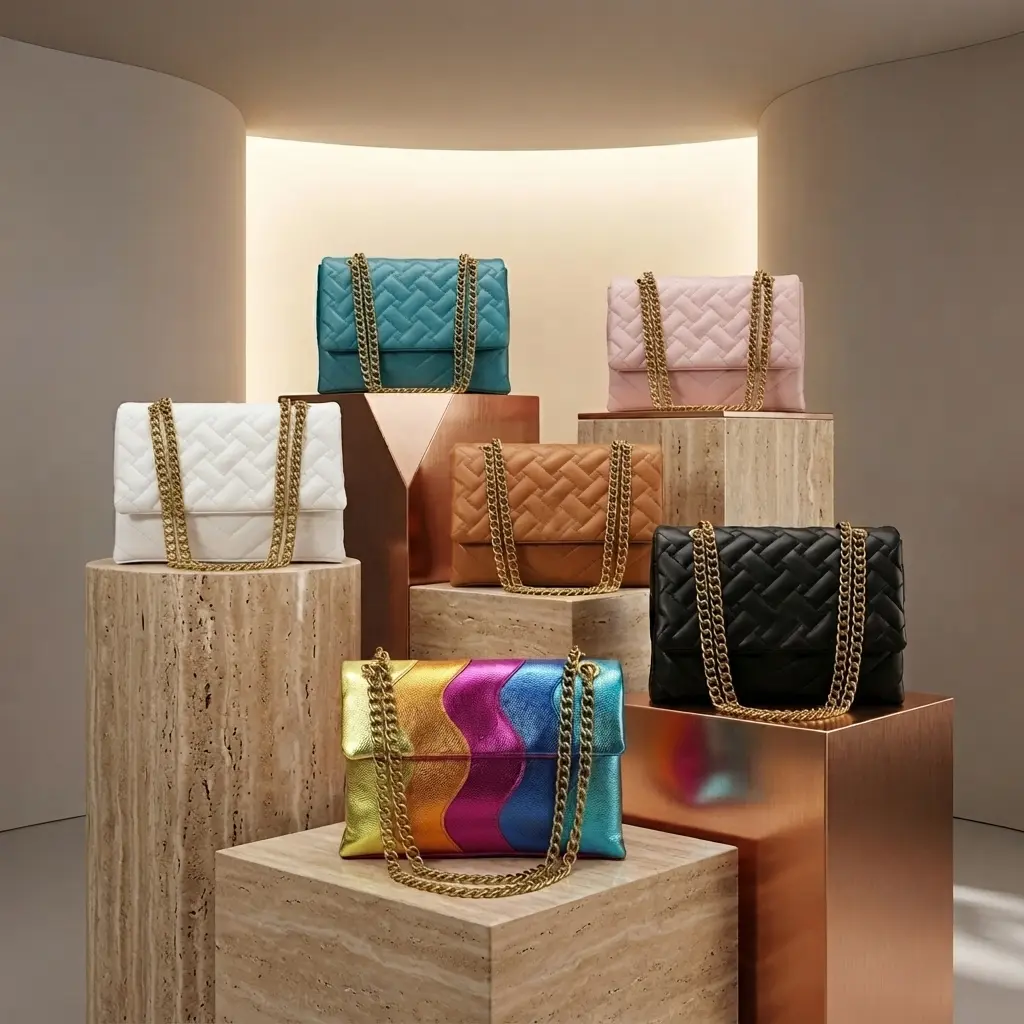 Trendy Rhombus Chain Women's Bag, Stylish Letter Design, High-End Handbag, Fashionable Small Square Backpack, Crossbody Shoulder Bag, Luxury Fashion Purse, Chic Mini Handbag, Trendy Women's Shoulder Bag, Mini Crossbody Bag, Quilted Purse, Chain Bag