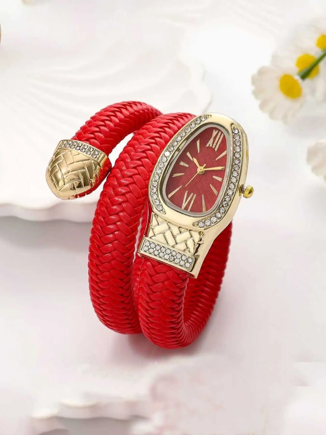Women's Beautiful Snake Design Quartz Watch ,Exquisite Band Wristwatch, Elegant Wristwatch, Casual Analog Watch, Round Dial Watch, Fashion Wristwatches, Suitable For Birthday, Anniversary, Halloween, Holiday Gifts