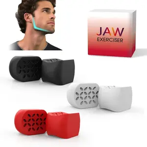 Jawline Exerciser for Men & Women, 2 Pack Portable jaw strengthener, Make your face more three-dimensional, Facial Muscle Training Tool