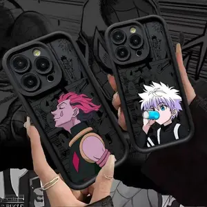 Killua Hunter X Hunter Anime Phone Case For iPhone 17 Promax 16 15 14 13 12 11 Plus Pro Max 17Air and Samsung S26 S25 S24 S23 S22 S21 FE Plus Ultra - Anti Drop Full Perfect Aesthetic Printed Soft TPU Case