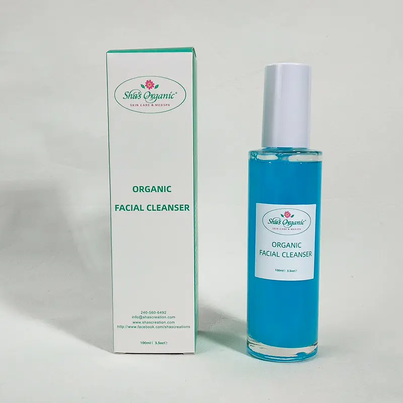 Organic Facial Cleanser gentle but effective cleanser Skincare Pore