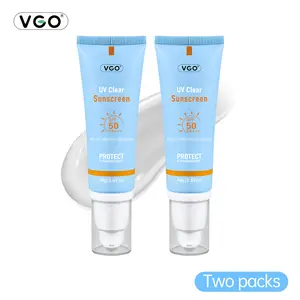 VGO Buy One Get One Free VGO Moisturizing Reflected Ultraviolet Sun Cream SPF 50/PA+++ 48g Facial Skincare Sunscreen Makeup -B2