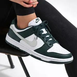 Nike Dunk Low Seaweed Metallic IO7450-364 Women's Fashion Sneaker New
