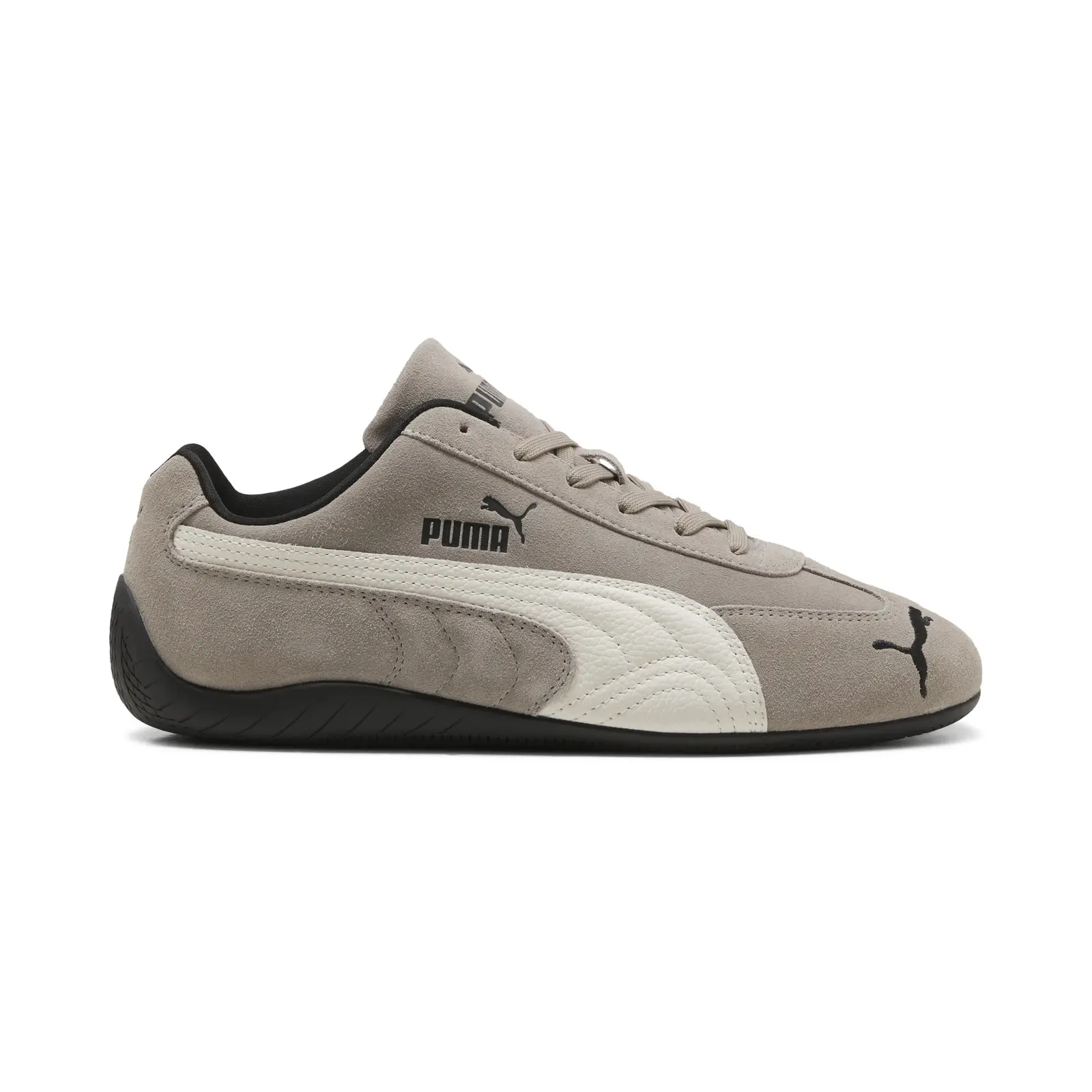 Puma Speedcat 40632985 Mens Gray Suede Lace Up Lifestyle Sneakers Shoes