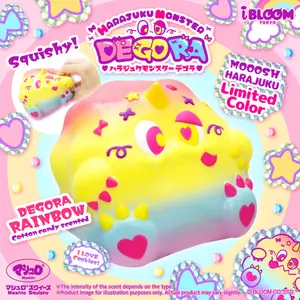 iBloom Squishy Harajuku Monster DEGORA Kawaii Soft Scented Slow Rising Stress Relief LIMITED EDITION🌈