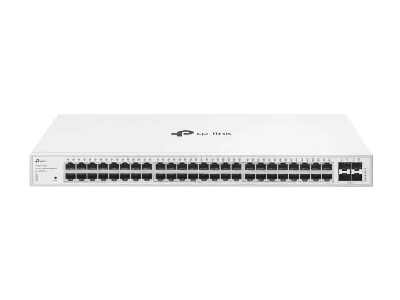 TP-Link Festa FS352G 52 Port Gigabit Smart Managed Network Switch - 48 RJ45 ports & 4 SFP slots, Free Cloud Access, Static Routing, Vlan, IGMP Snooping, rack-mountable, fanless, Does not work w/ Omada