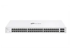 TP-Link Festa FS352G 52 Port Gigabit Smart Managed Network Switch - 48 RJ45 ports & 4 SFP slots, Free Cloud Access, Static Routing, Vlan, IGMP Snooping, rack-mountable, fanless, Does not work w/ Omada