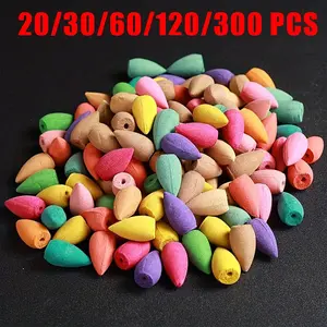 Natural Aroma Fragrance Cones for Home Therapy, Aroma Stick, Aromatherapy Home Fragrances, Ideal for Yoga & Room Decor Gift, Available in Sizes 20-300 Pcs, Enhance Your Relaxing Environment