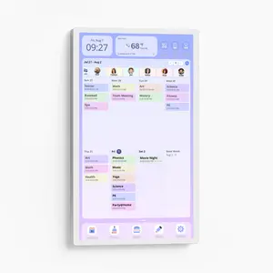 Cozyla Calendar+ 2 4K Digital Calendar Wall-Mounted Touchscreen Auto Sync Apple Google Calendar Chore Chart Rewards System Meal Planning