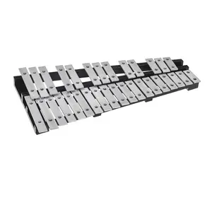 VEVOR 32 Note Glockenspiel Xylophone Bell Kit, Percussion Instrument with Mallets, Drum Sticks and Carrying Bag, Professional Glockenspiel Xylophone Percussion Instrument Set for Adults Students