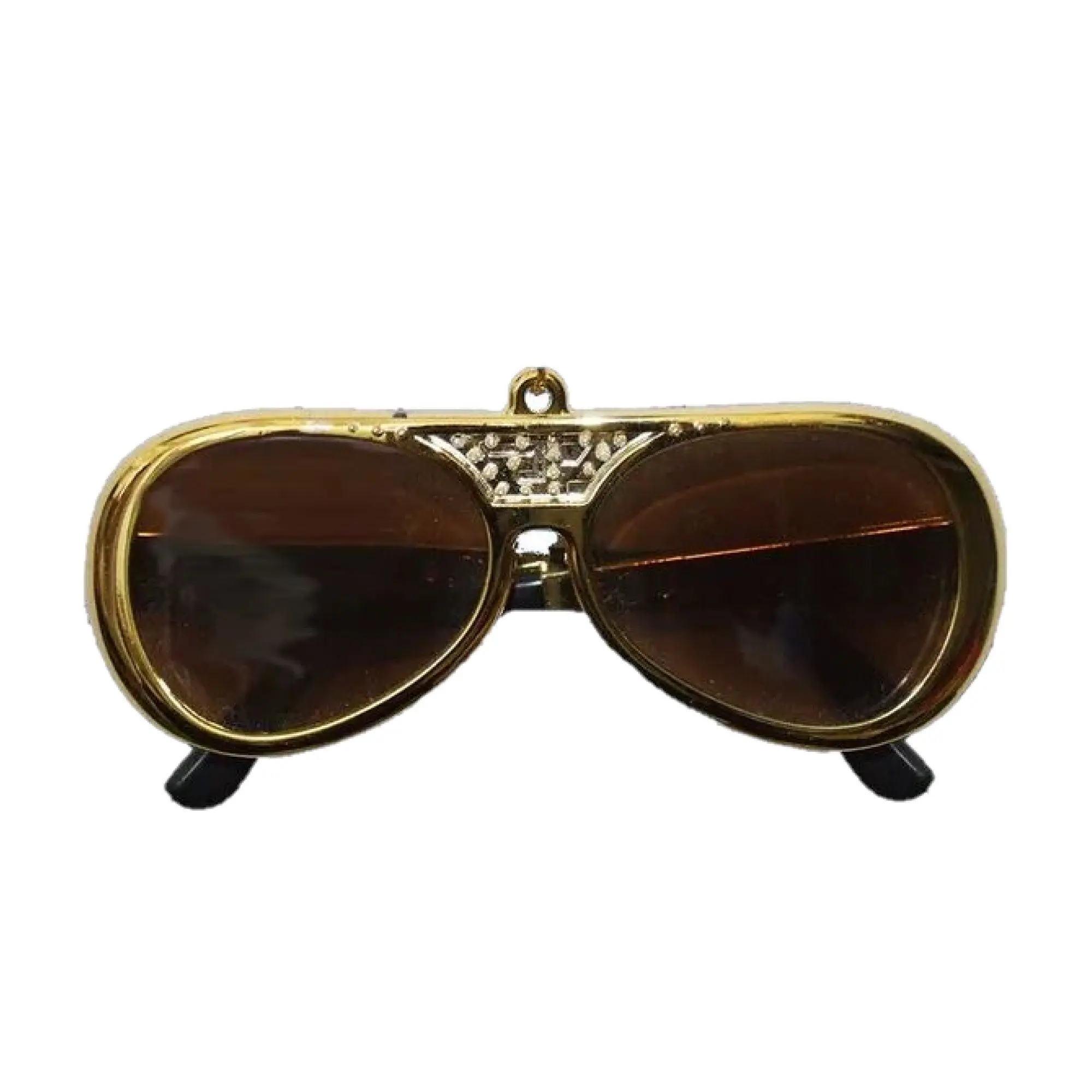 Kurt Adler Plastic Ornament for Christmas Tree, Elvis Presley Sunglasses