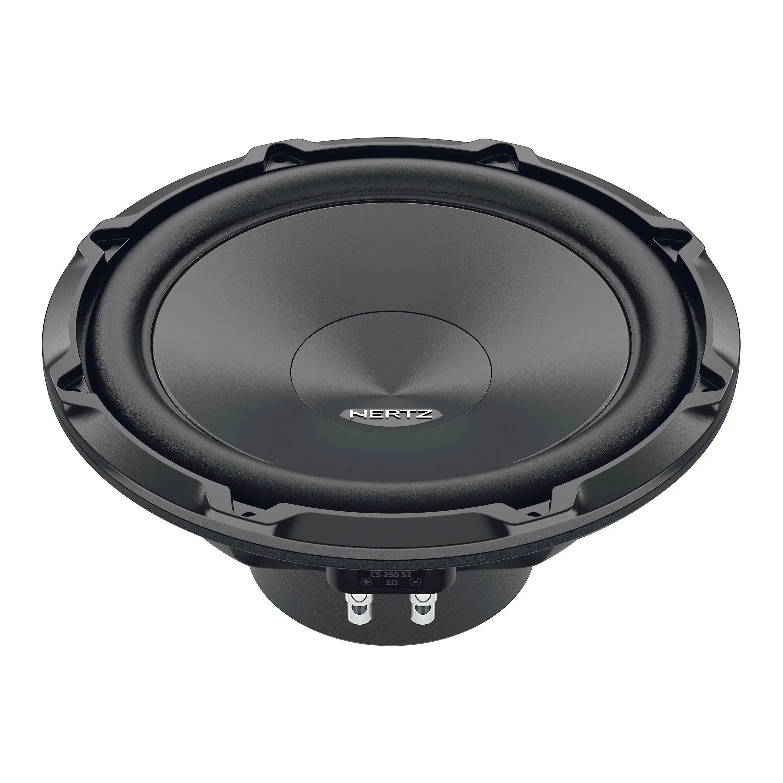 Hertz Cento CS 250 S4 10" Shallow-Mount SVC Subwoofer, 300W RMS, 4Ω, Single