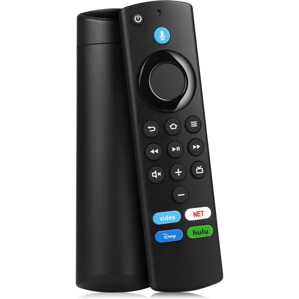 Replacement Firestick Remote Control Compatible with Fire Smart TV Stick Lite/Stick 4K/Smart TV 3rd Gen/TV Cube(2nd Gen/1st Gen/3rd Gen)/TVs Stick(2nd Gen/3rd Gen) with Voice Controller