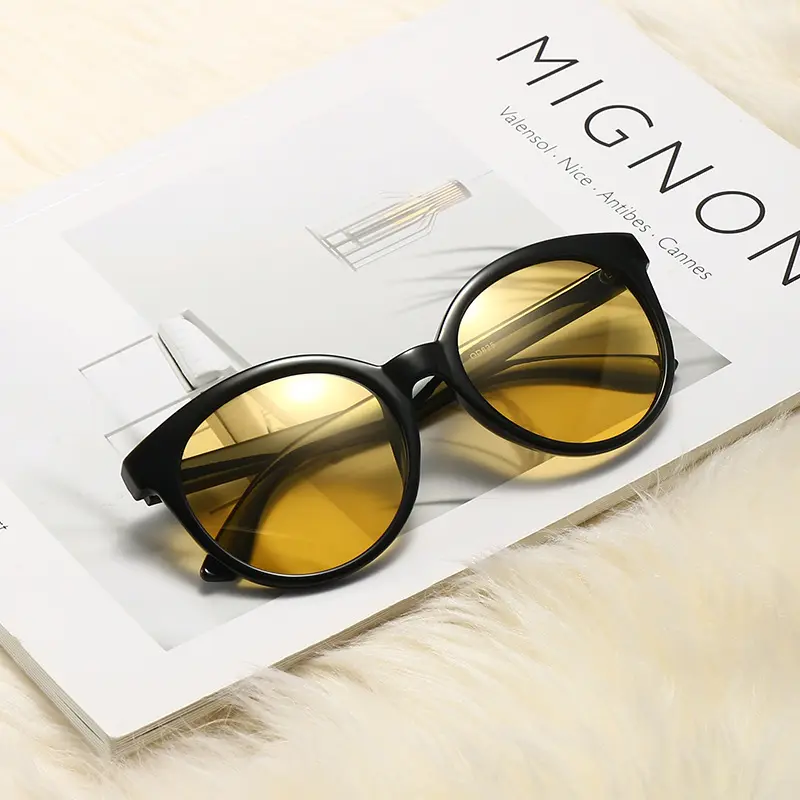 Unisex Night Vision Polarized Sunglasses - Trendy Styling Fashionable Driving Eyewear, Polarized Women's Sunglasses for Outdoor Use, Trendy Styling Sunglasses, Fashionable Sunglasses