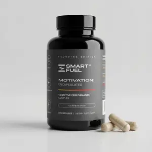 Motivation: Encapsulated - Nootropic for Dopamine, Focus, Energy, Drive - Cognitive Support for High Performers with L-Tyrosine, Citicoline & Rhodiola Rosea - 20 servings