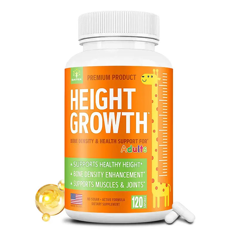 Height Growth Supplement — Supports Bone and Joint Health 120 Capsules