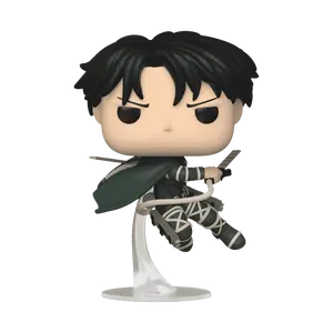 AoT Captain Levi Ackerman Pop! Vinyl Figure  #1315 AAA Anime Exclusive Collectible Figurine