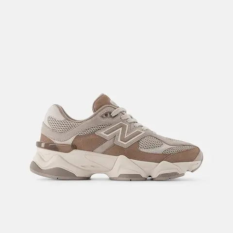 New Balance 9060 Mushroom Arid Stone Youth / Women's Perfect Casual Daily Lifestyle Sneaker Fashion Footwear Gym Walking Shoe Running Sneaker Girl