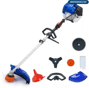 3-in-1 Grass Trimmer, Electric String Trimmer & Brush Cutter with Blade & Trimmer Head, Lightweight Lawn Edger for Garden Care