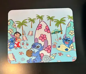 Lilo & Stitch Beach - 8 X 10 Mouse Pad