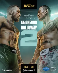 [Up to 65% Off][Free Shipping][No Frame] UFC 329: McGregor vs Holloway 2 - Fight Poster