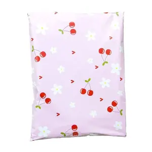 Cherry Poly Mailers Size 12x15.5 Shipping Bags