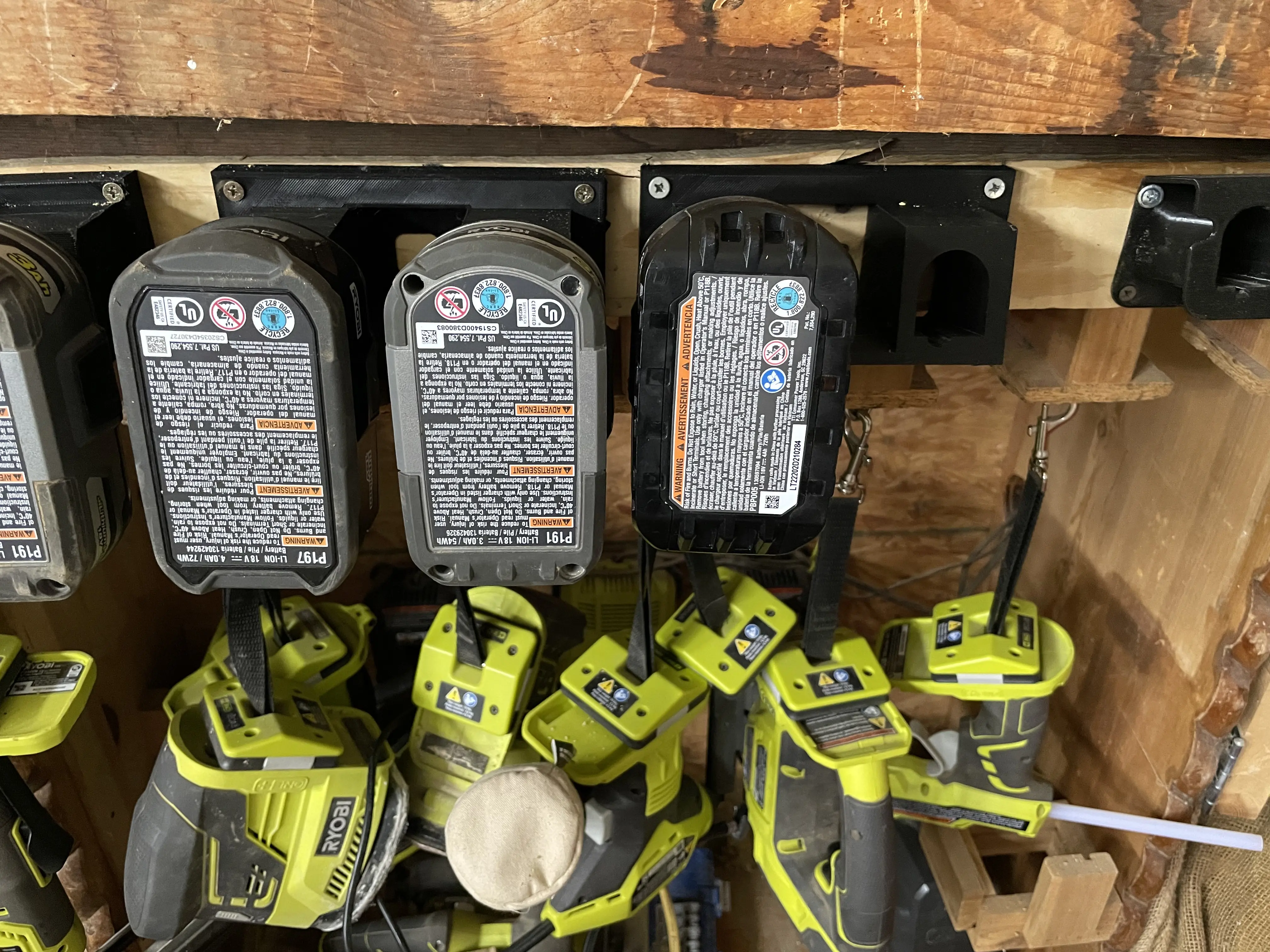 Ryobi Battery Holder