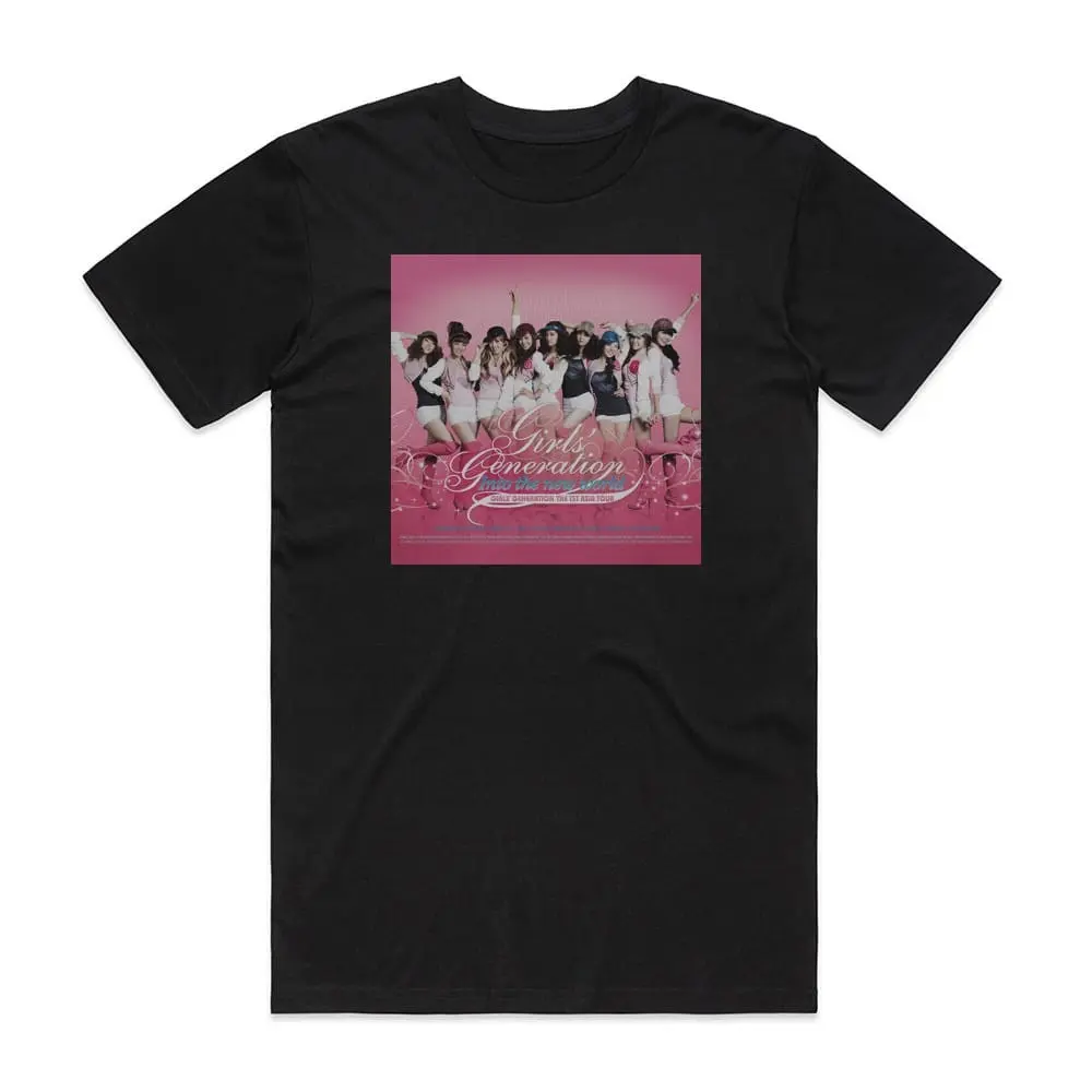 Girls Generation The 1St Asia Tour Concert Into The New World Album Cover T- Shirt