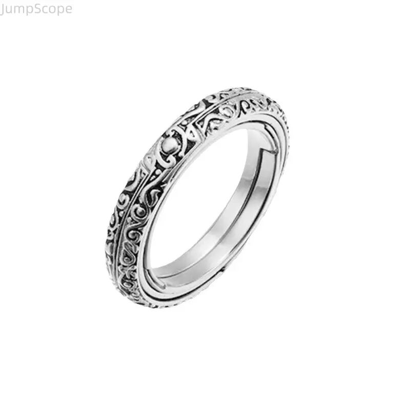 Astronomical Sphere Ring, 2-in-1 Transformable Armillary Sphere Ring for Men Women, Vintage Foldable Astronomical Ring Gift Unique Fashion