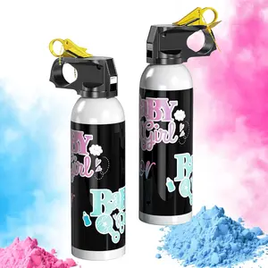 Gender Reveal Fire Extinguisher Color Blasters Glitter Spray for Boys Girls Baby Party Celebration Festive Glitterspray