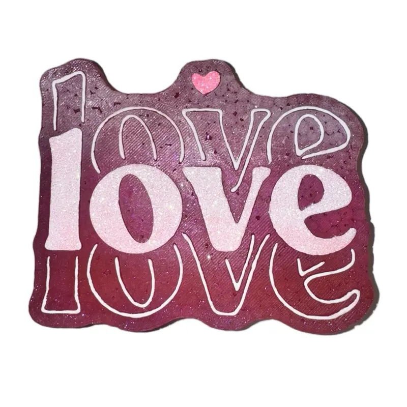 Love Love Love Custom Car Freshie Car Freshener