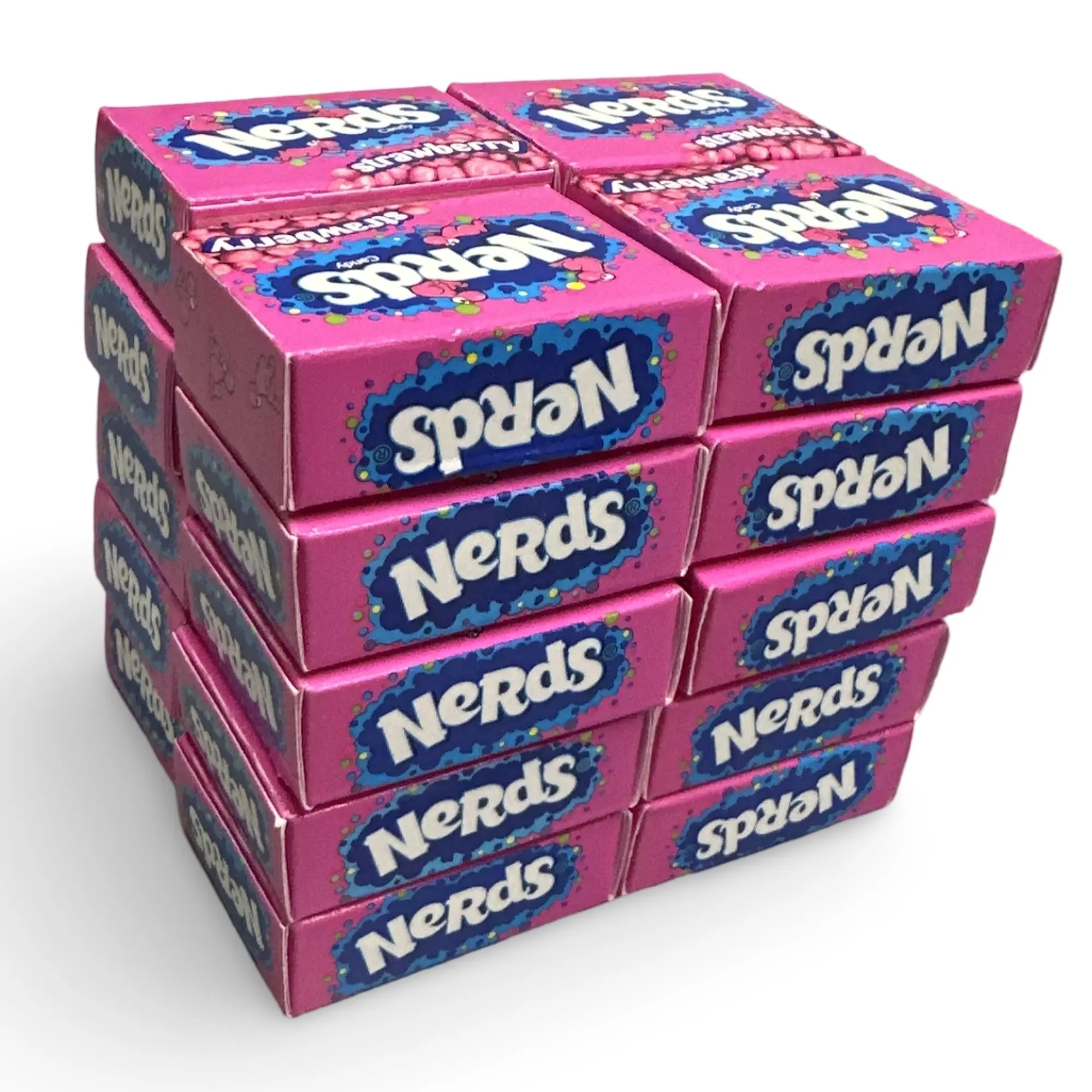 Strawberry Nerds Miniature Individual .4 oz Boxes, Perfect Portions, 20 Total Strawberry Nerds Miniature Individual .4 oz Boxes, Perfect Portions, 20 Total