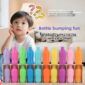 Fun bottle-guessing memory game | Children's color matching beverage game | Concentration training and observation skills puzzle toy | Parent-child interactive board game brain exercise challenge