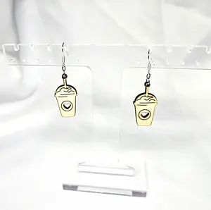 Iced Coffee Earrings