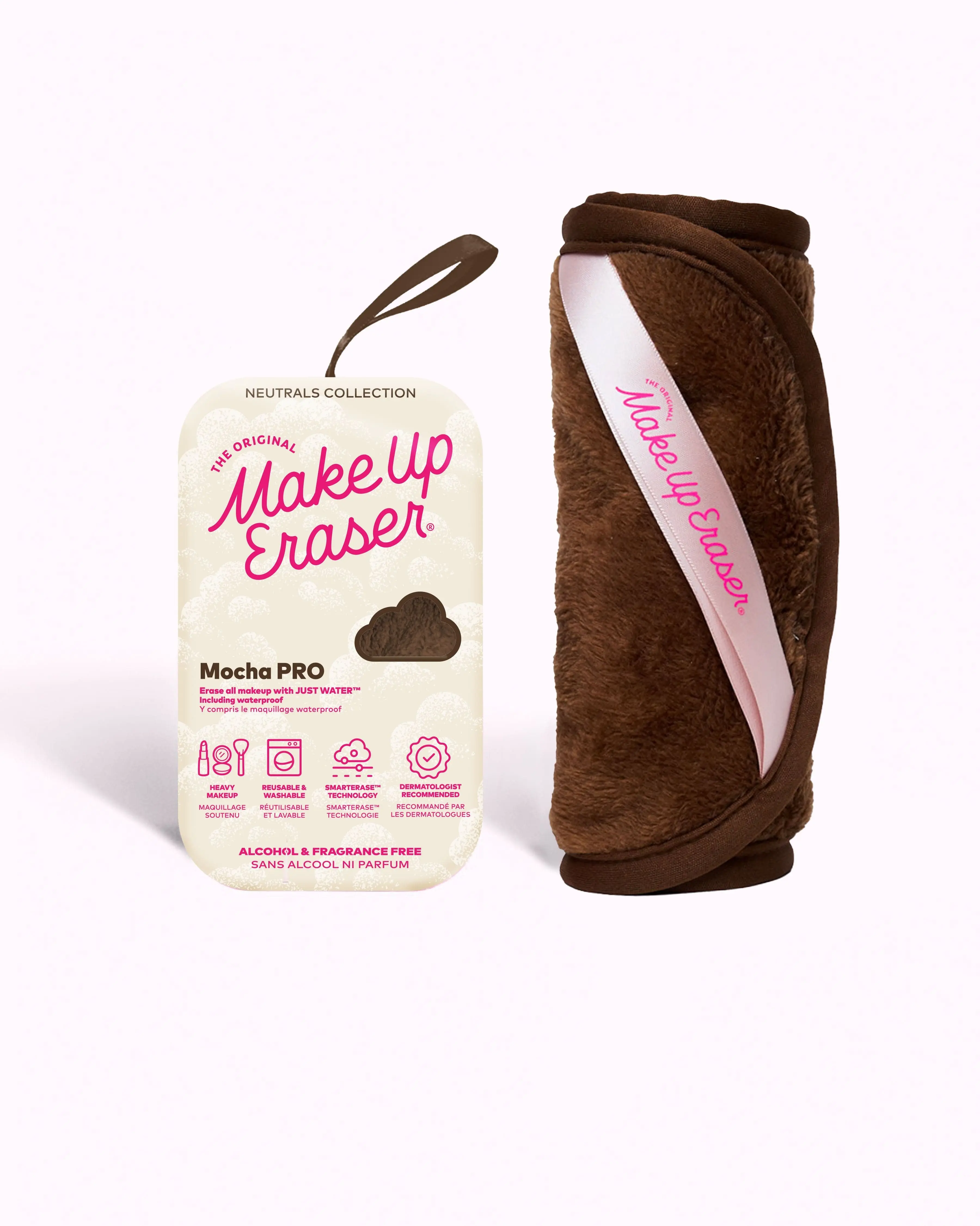 MakeUp Eraser PRO Neutrals - Erase Makeup with JUST WATER, Reusable & Machine Washable Makeup Remover