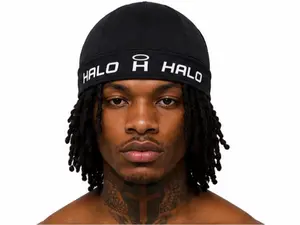 HALO Performance Skull Cap | Unisex Moisture-Wicking Compression Skull Cap for Locs, Braids, Curls & Textured Hair