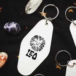Leo Zodiac Keychain