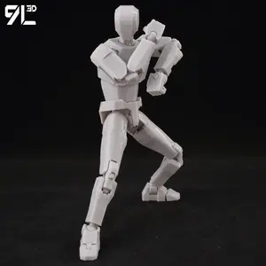 9L3D Titan13 Figure Student Game Robot Lucky 13 Movable Collectible Desk Show With DIY Assembly Fun Premium Gift Collectors Toys