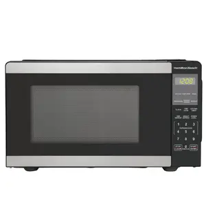 Hamilton Beach 0.9 Cu ft Countertop Microwave Oven, 900 Watts, Stainless Steel, New Hamilton Beach 0.9 Cu ft Countertop Microwave Oven, 900 Watts, Stainless Steel, New