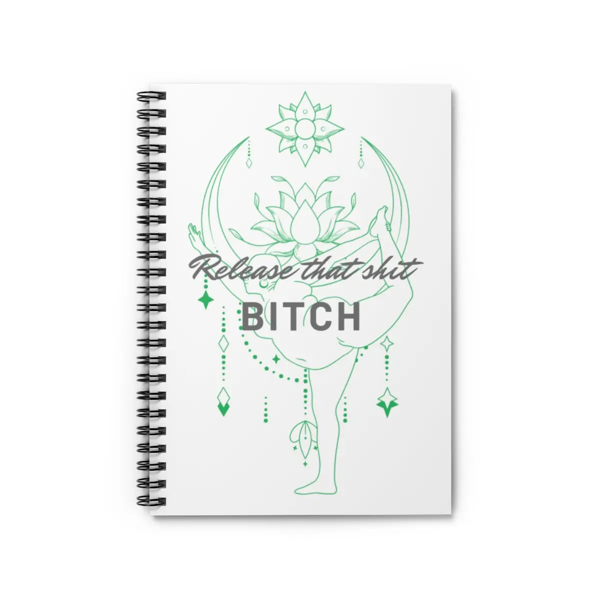 Blank Spiral Notebook - Ruled Line