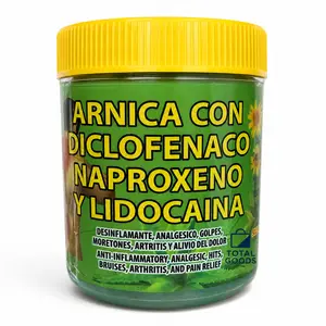 Arnica Con Diclofenaco Naproxeno y Lidocaina Pomada 120g
