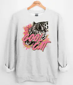Cool Cat Graphic Top