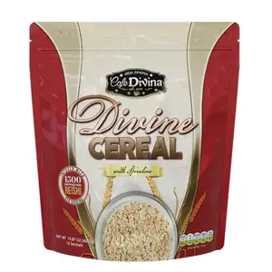 Divine Cereal by Vida Divina with Spirulina 1500 micrograms and Reishi 16.87 oz  Instant Breakfast option