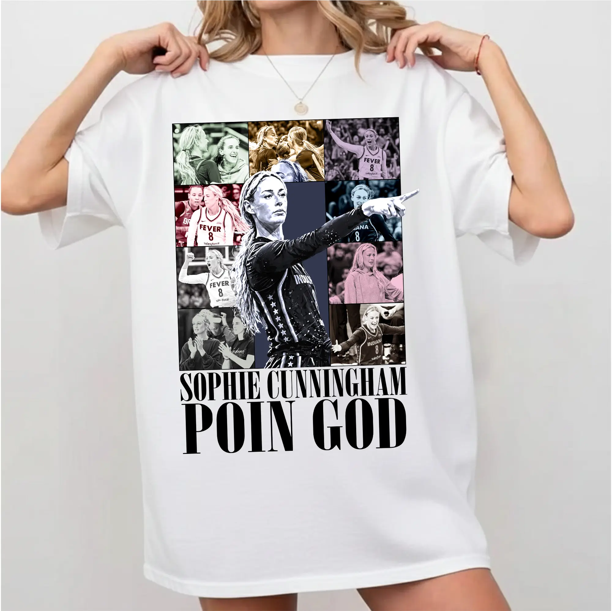 #8 Cuningham Poin God Graphic Unisex T-Shirt, Game Day Tee, Retro, Multi Color, Size For Men,Women