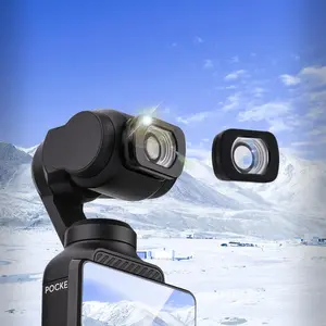 Magnetic Wide-angle Lens, 112° Large View Angle HD Low Distortion Lens, Lightweight & Easy To Store Camera Accessories for DJI POCKET 3, Smartphone